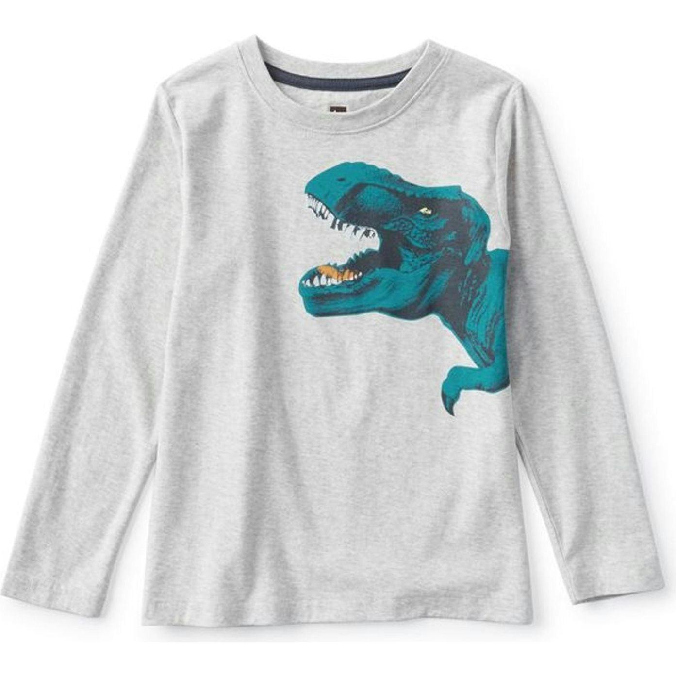 Flexin' Rex Graphic Tee, Grey