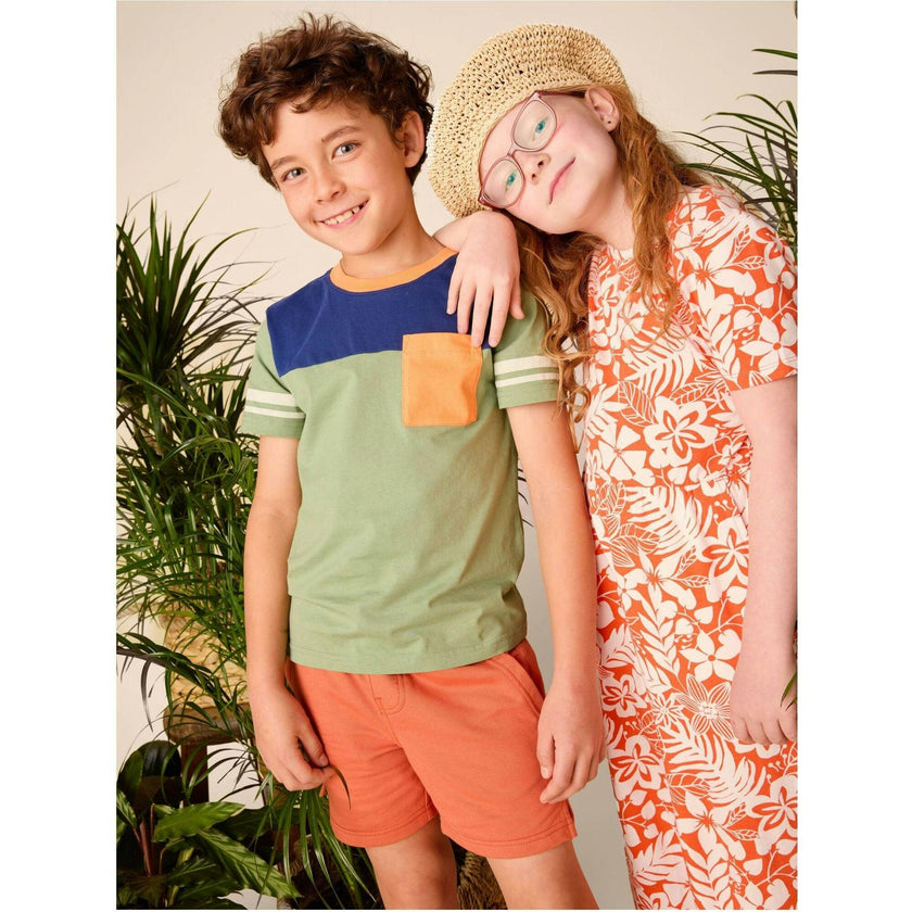 Sporty Pocket Tee, Green