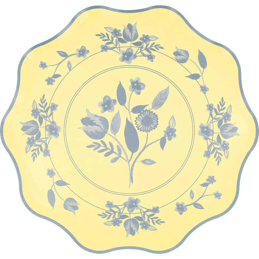 Vintage Botanical Side Plates