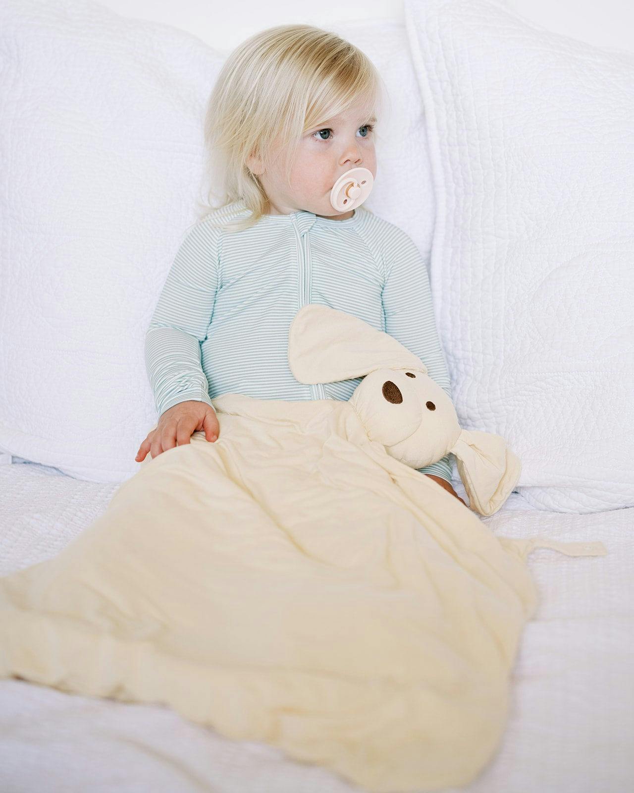 Mini Stripe Sleep Romper