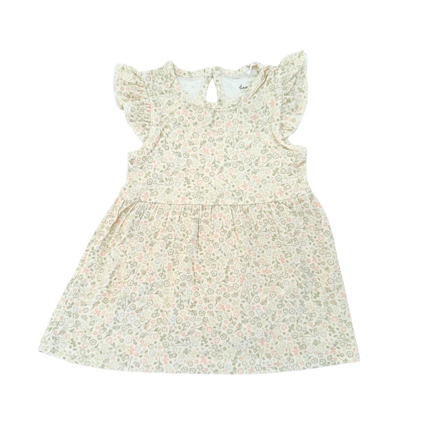 Bodysuit Dress in Bloom By The Pond