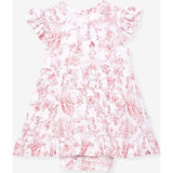 Antoinette Ruffled Twirl Bodysuit Dress