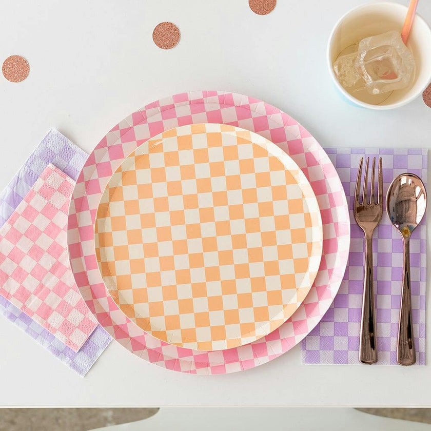 Check It! Tickle Me Pink Cocktail Napkins