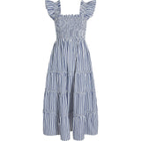 The Ellie Nap Dress - Navy Stripe