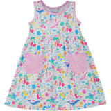 UPF 50+ Dahlia Sleeveless Dress w/ Pockets