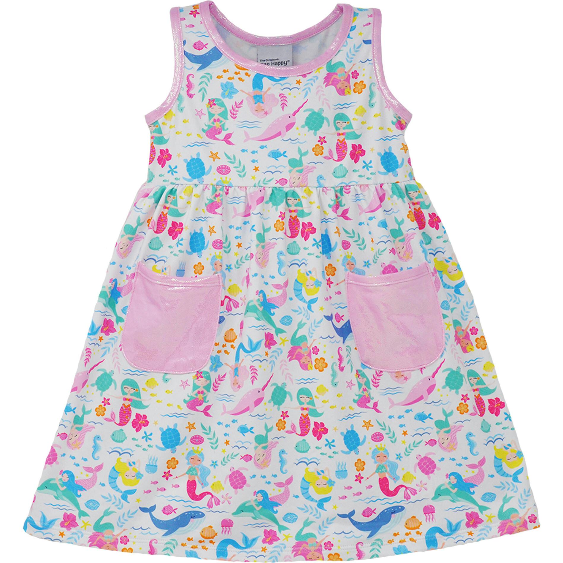 UPF 50+ Dahlia Sleeveless Dress w/ Pockets