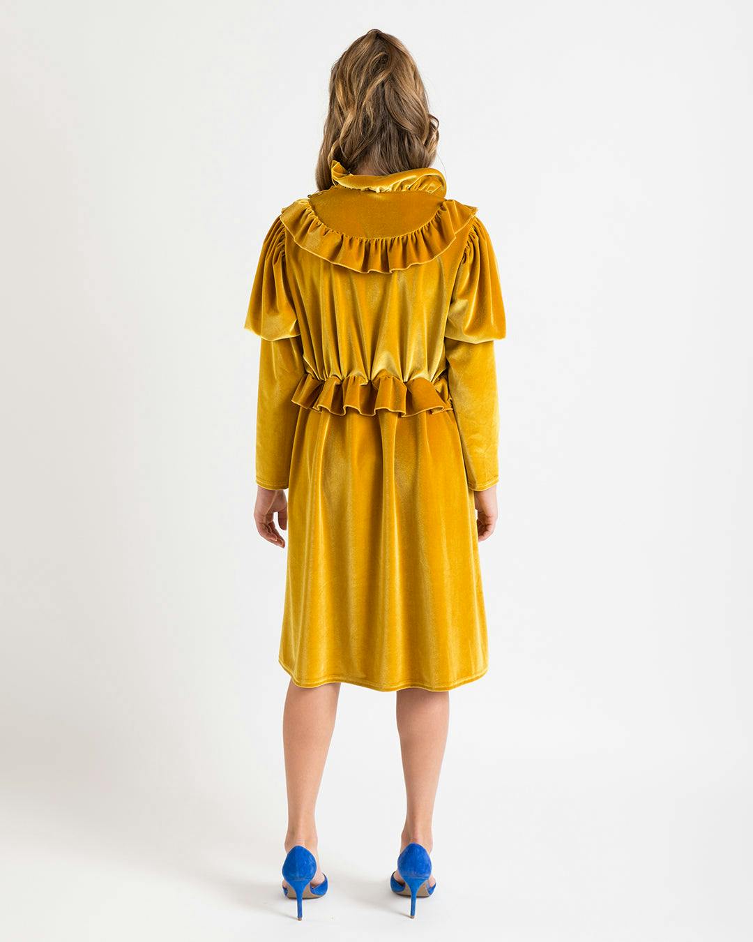 Mira dress (gold)