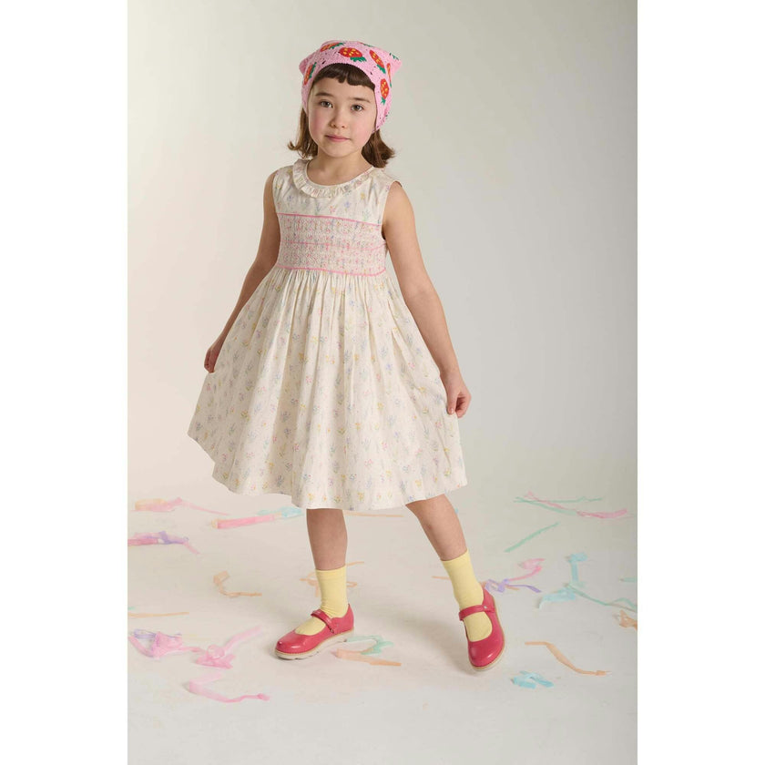 Hand-Smocked Girls Dress - Kacey