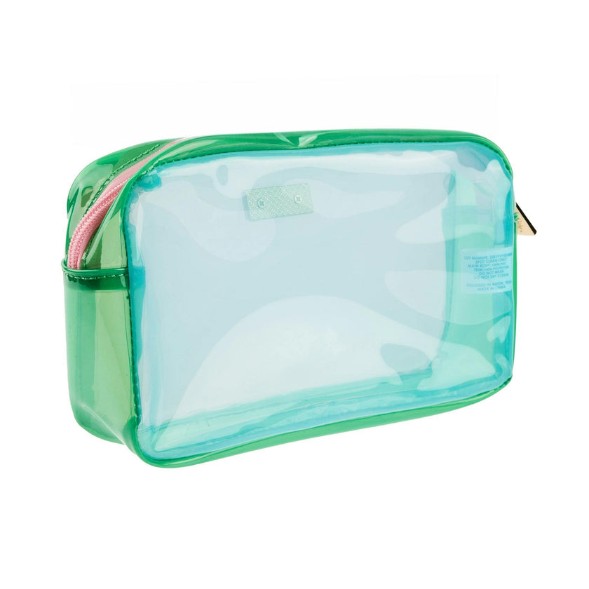 Retro Jelly Colorblock Pouch