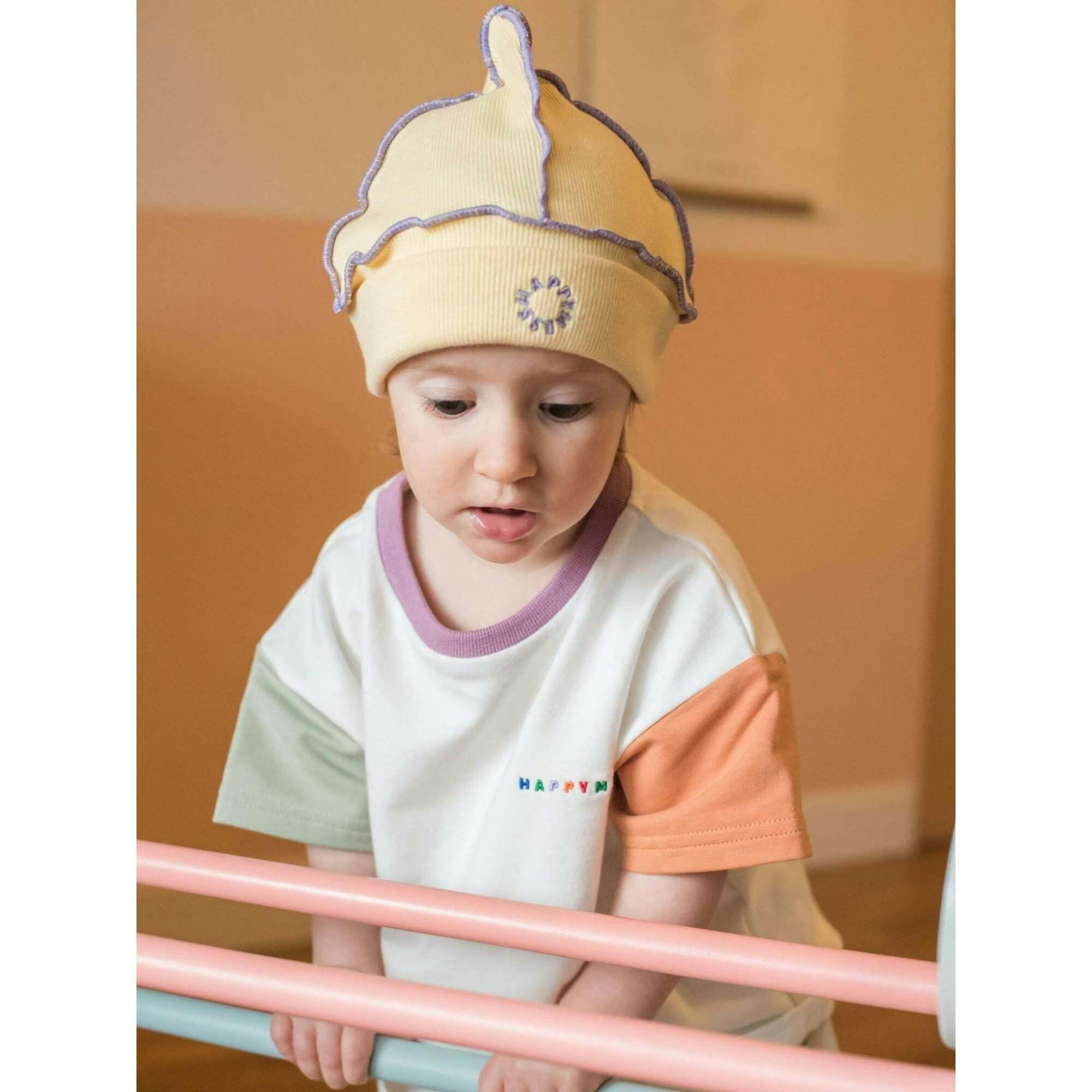 children's cotton hat - sunny grape