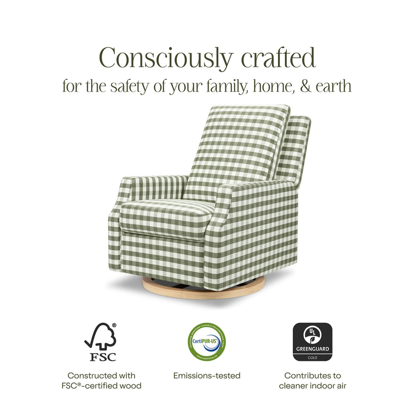 Crewe Recliner and Swivel Glider