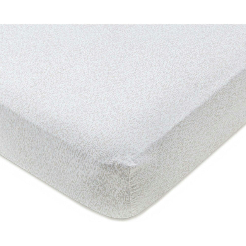 Hazy Textured Crib Sheet