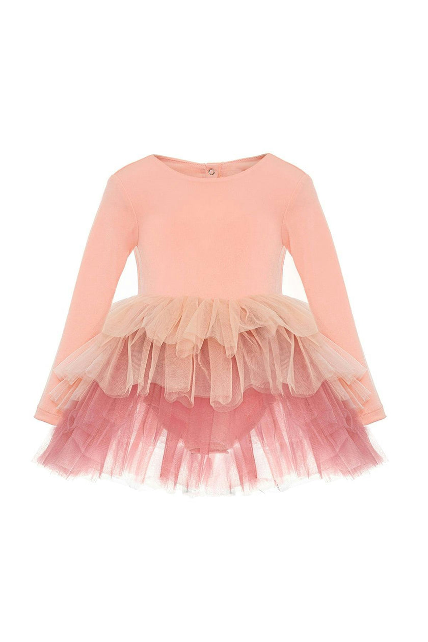 Salmon Dusty Tutu Dress