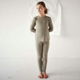 Rib Long Sleeve Top