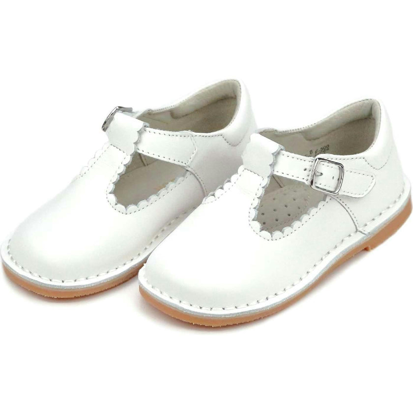 Selina Scalloped T-Strap Mary Jane