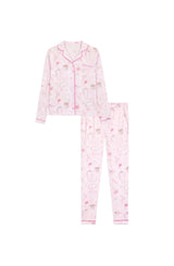 Blush Club Long Sleeve Jersey Pajama Pant Set