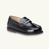 Scholar Moccasin | Black Leather