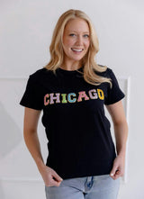 Women's Rainbow Chicago Gems T-shirt