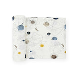 Stretch Knit Swaddle Blanket - Planets