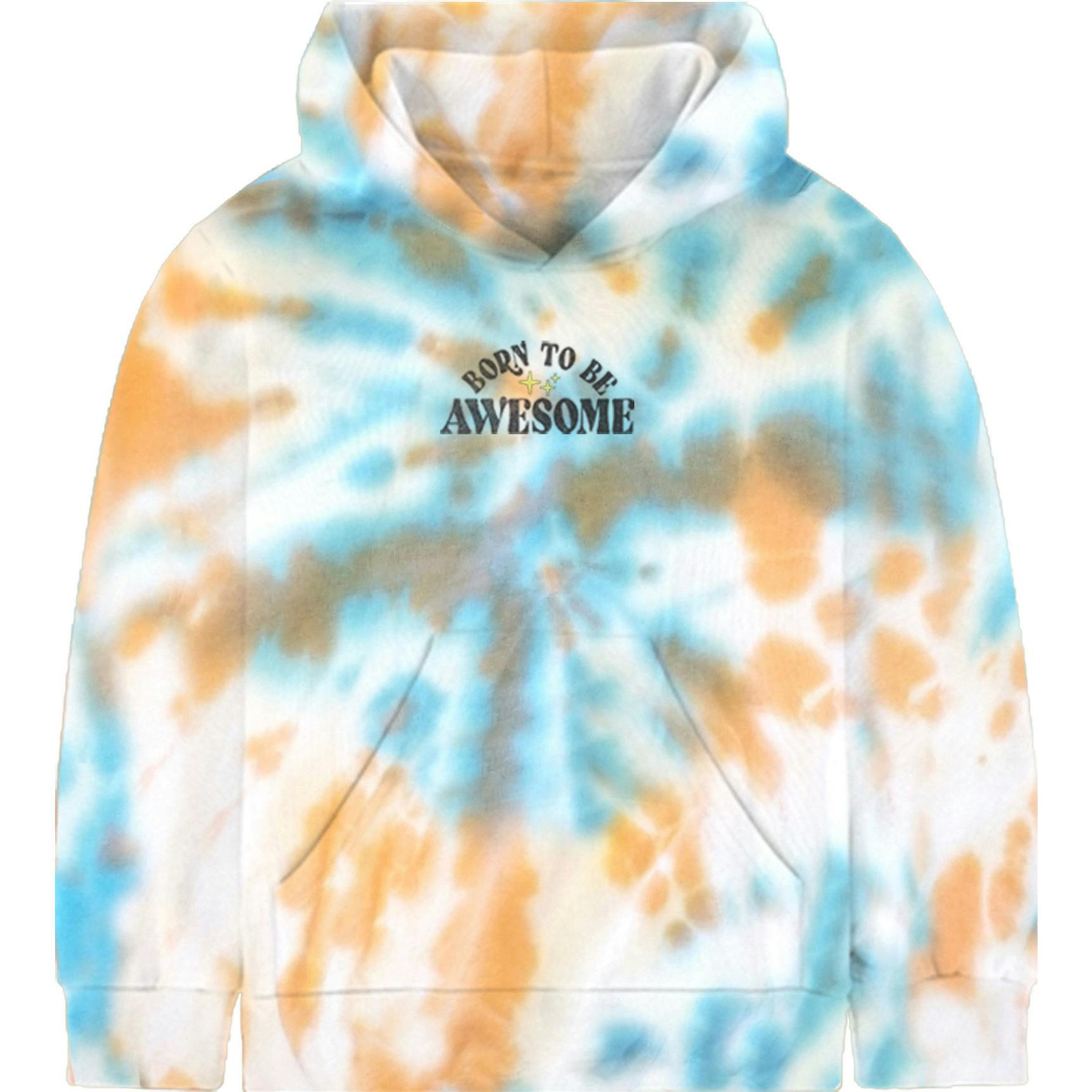 Tie Dye Awesome Hoodie