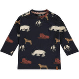Animal Print Long Sleeve Shirt