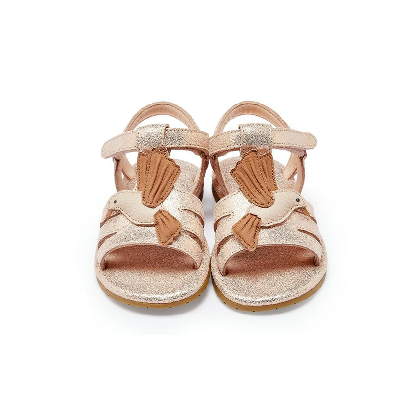 Iles Sky Sandals | Hummingbird | Powder Metallic Leather