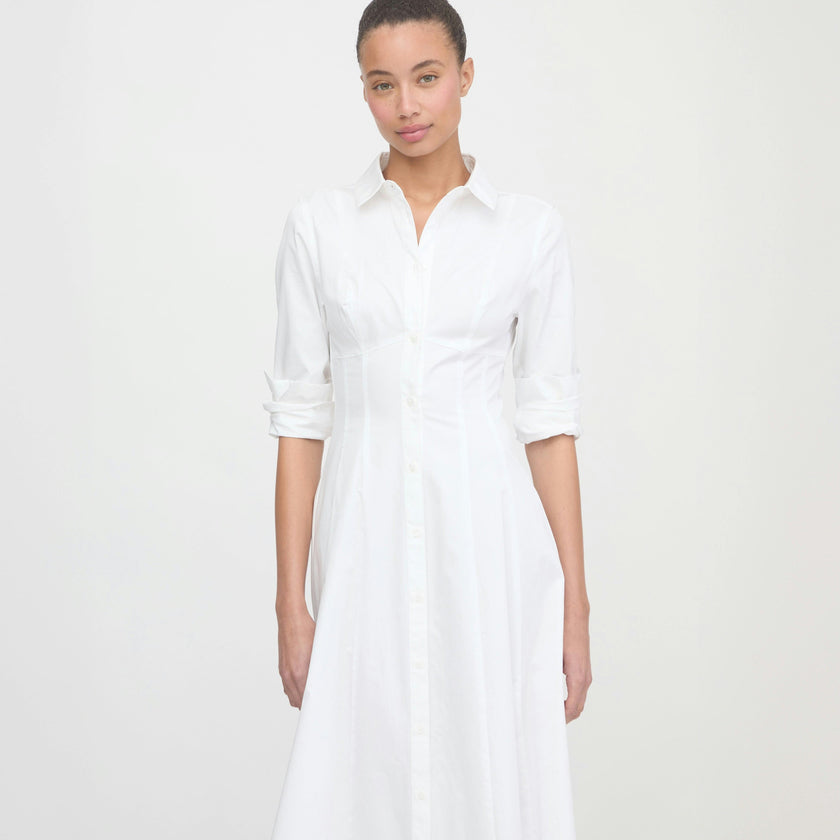 The Alandra Dress - White