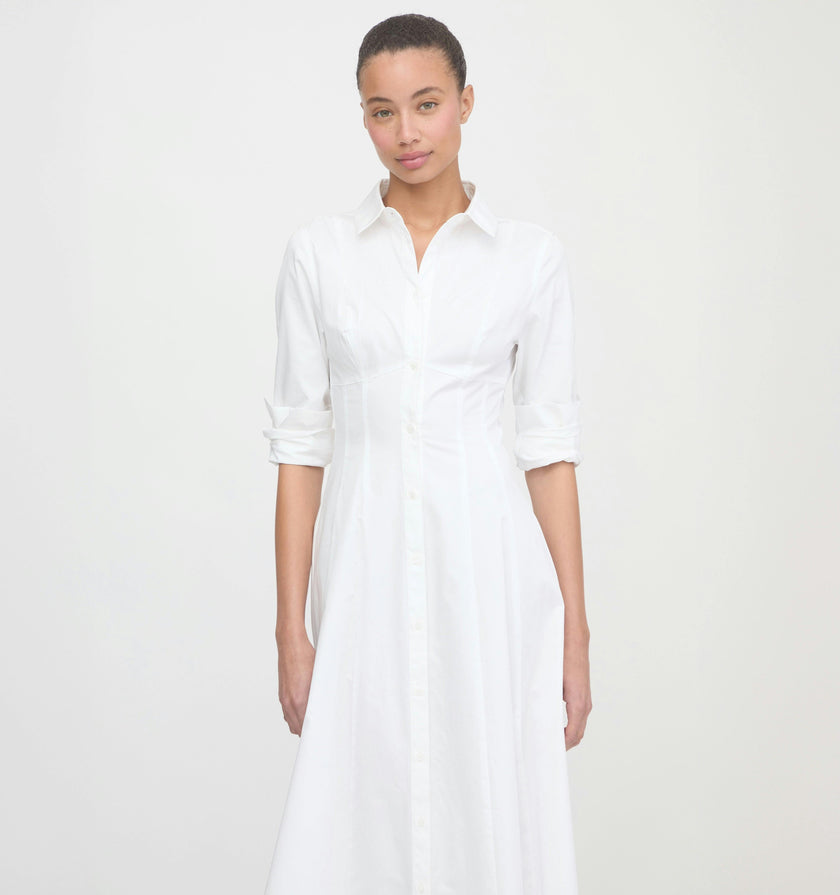 The Alandra Dress - White