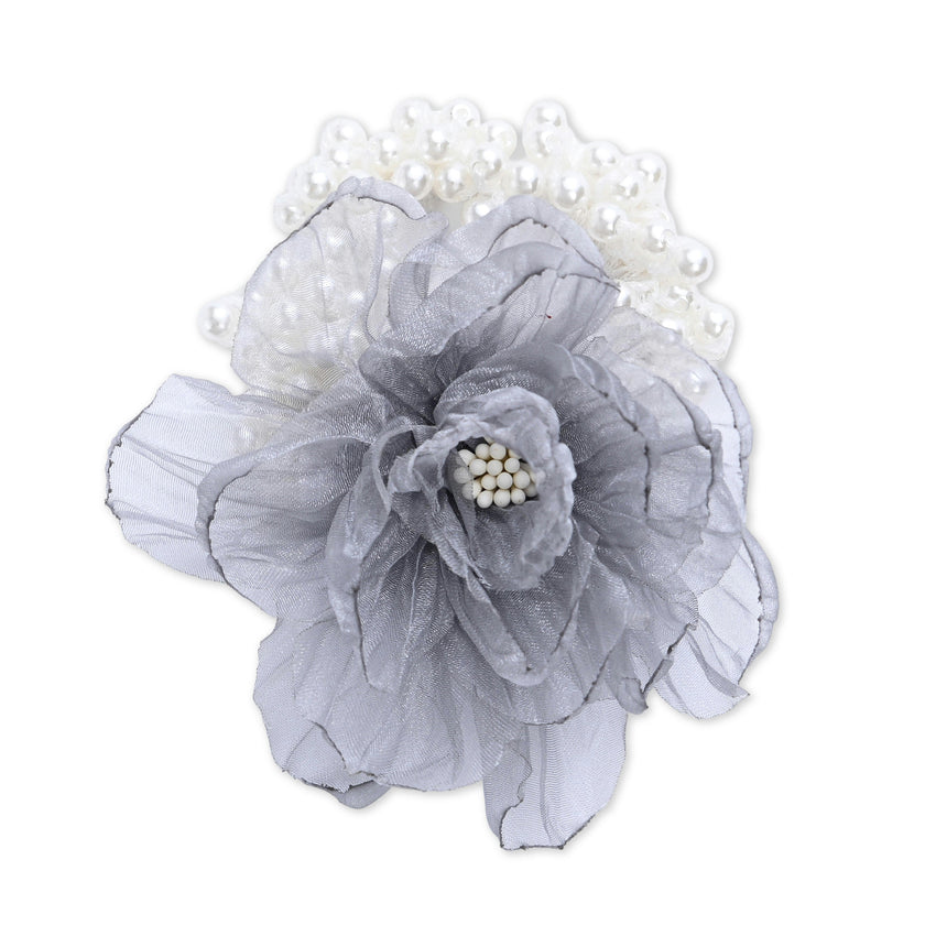 Pearl Blossom Scrunchie Set