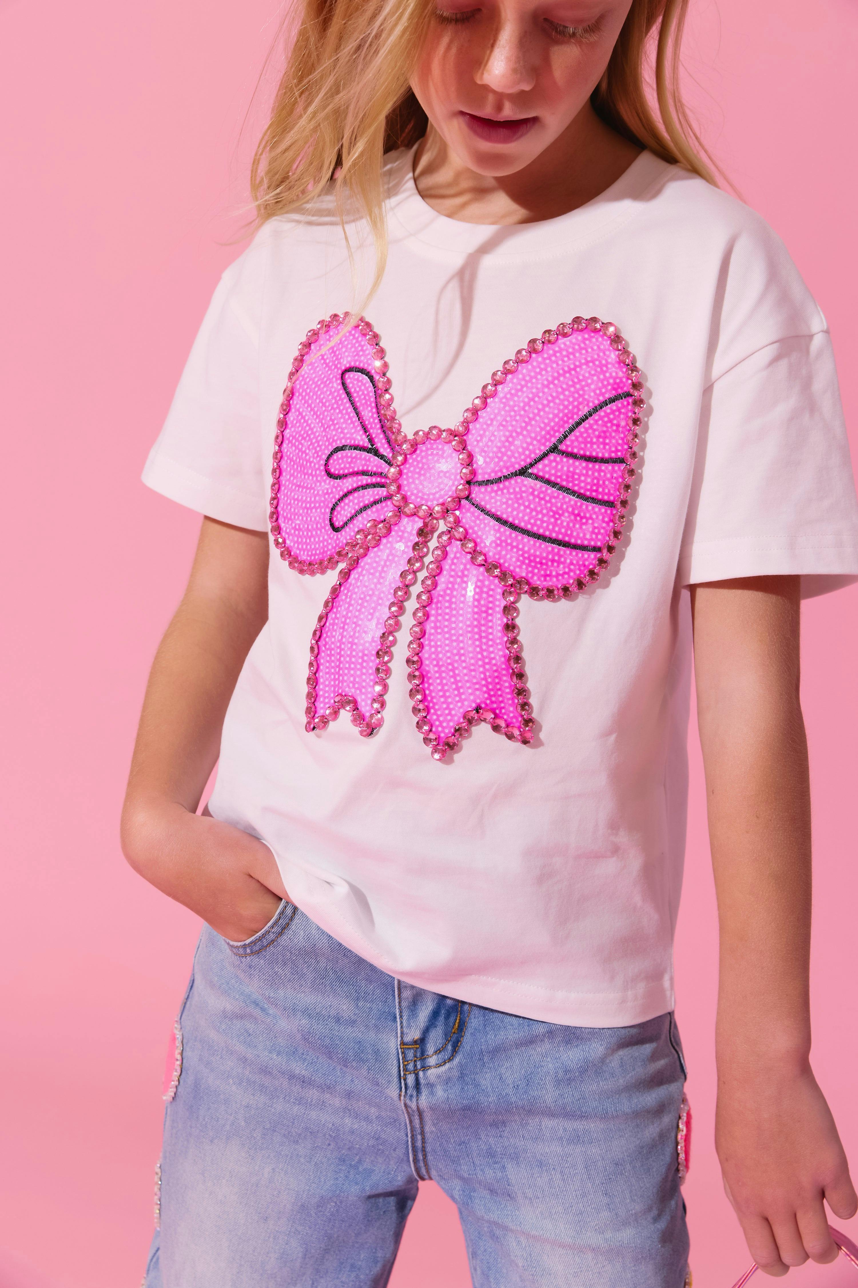 Pinky Big Bow T-shirt