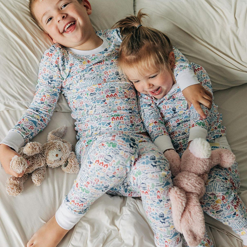 Martha's Vineyard Two Piece Kids Pajamas