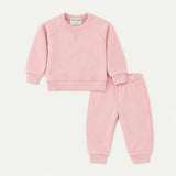 Sherpa Raglan Sweatshirt + Jogger Set