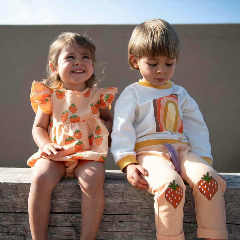 Strawberry Patch Baby Pant