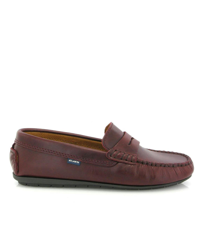 032 Walkers - burgundy pull up