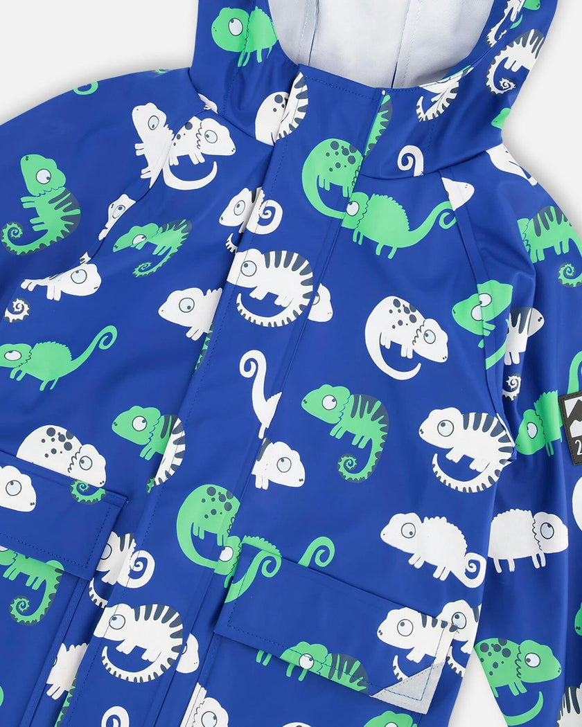 Rain Jacket In Polyurethane