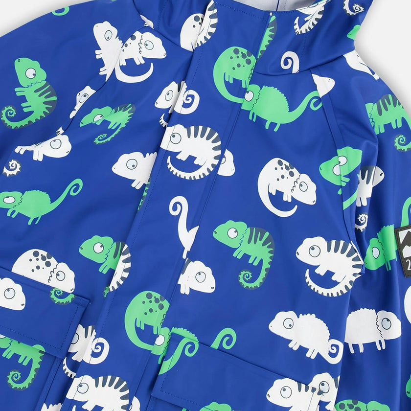 Rain Jacket In Polyurethane