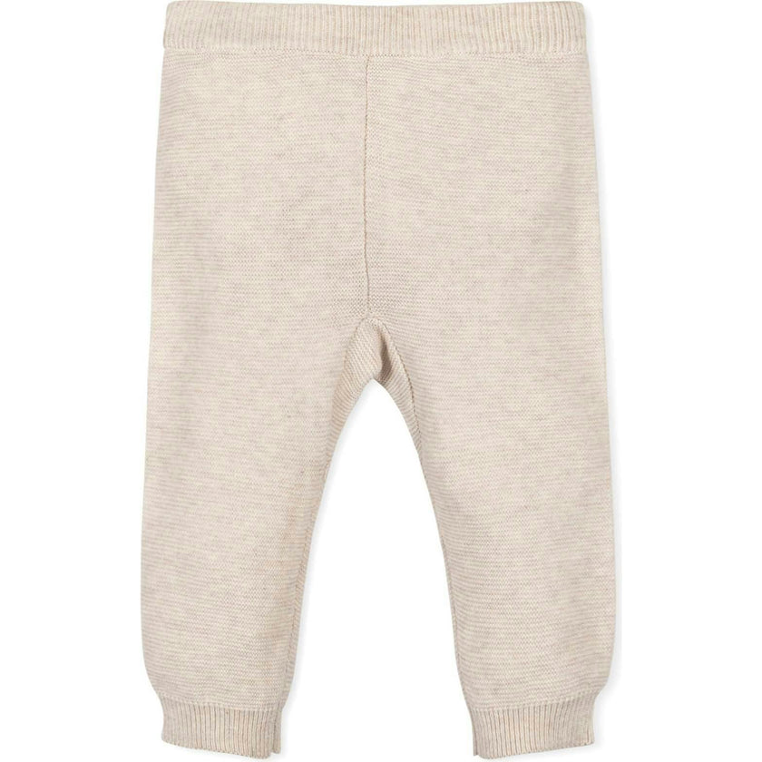 Organic Long Sleeve Cable Cardigan & Legging Sweater Set, Beige