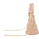 Patant Moon Pearl Handbag