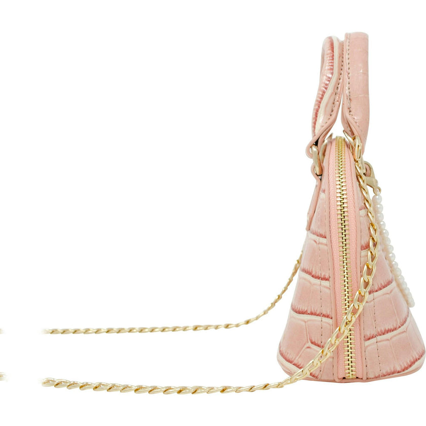 Patant Moon Pearl Handbag