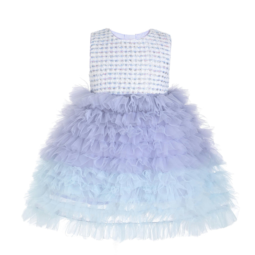 Light Purple Lina Pixie‑Twirl Dress Sets