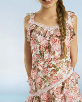 Camellia Frill Mini Dress