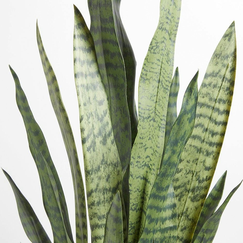 Artificial Snake Plant with Artisan Planter