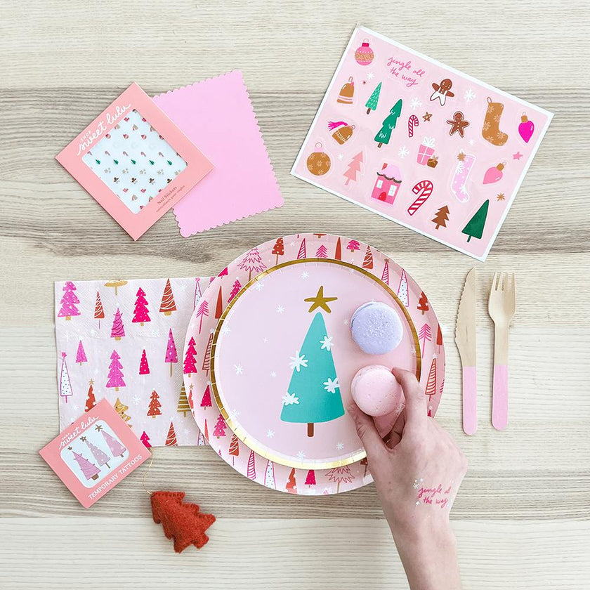 Jingle All the Way Nail Stickers