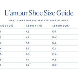 James Boy's White Leather Lace Up Shoe (Baby)