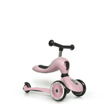 HighwayKick 1 Scooter and Ride On Toy Rose
