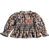 Luna Smocked Blouse