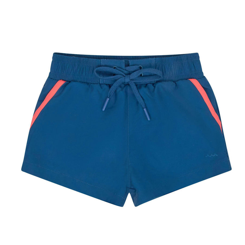 boys oyster blue stripe boardie