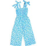 Leopard Sapphire Jumpsuit