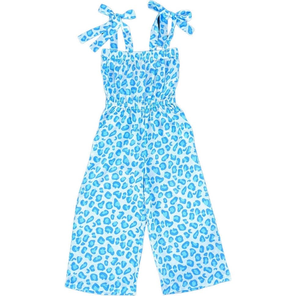 Leopard Sapphire Jumpsuit