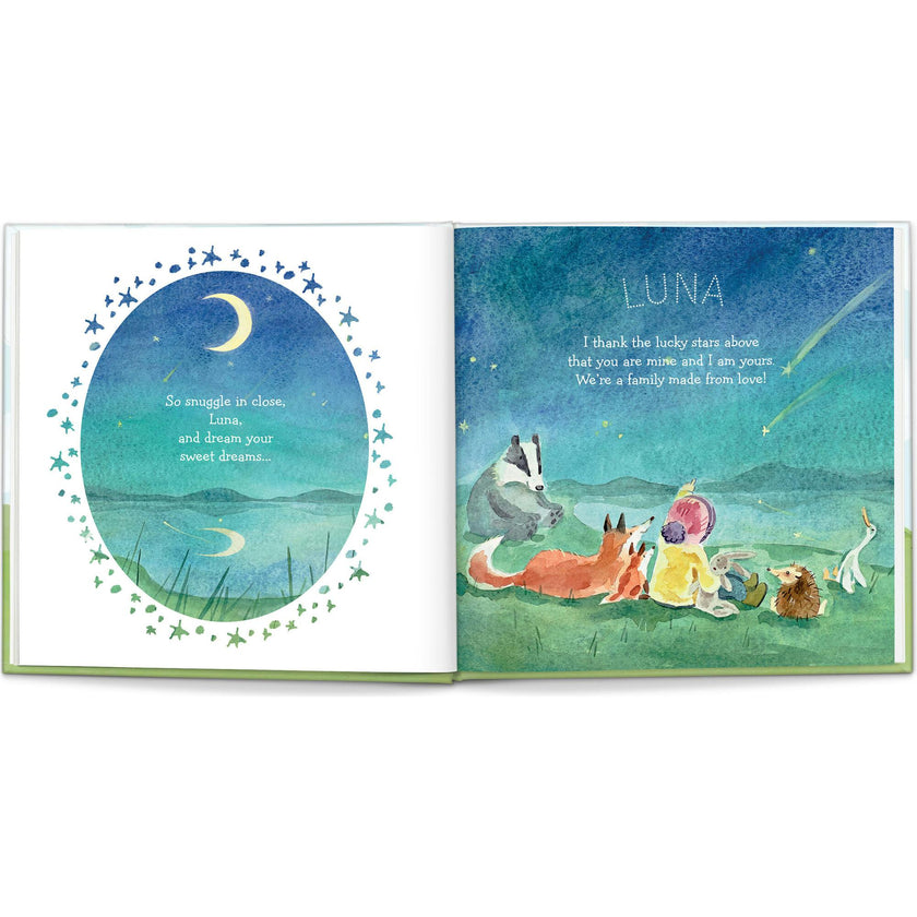 New Cutie in Town Personalized Book